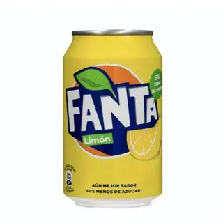 Fanta Limón lata 330ml.