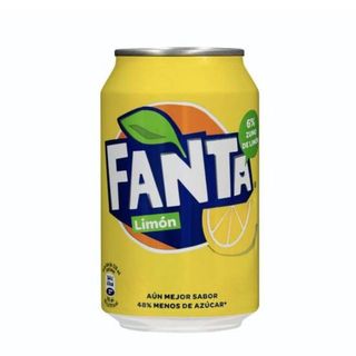Fanta Limón lata 330ml.