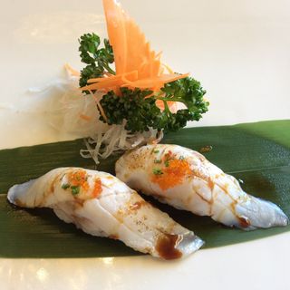 44 Special suzuki branzino nigiri