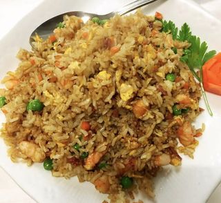 Arroz Frito Con Gambas