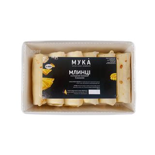 Млинці з бананом та згущеним молоком (480г)