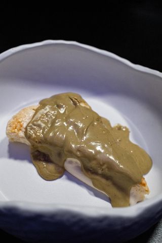 Tarta De Queso Con Pistacho (Porción)