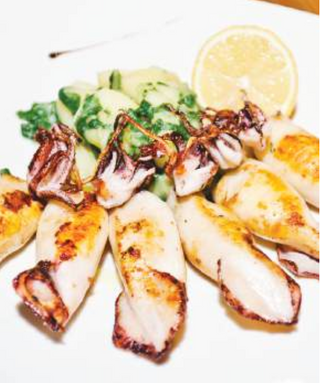 Lignje na žaru 400g