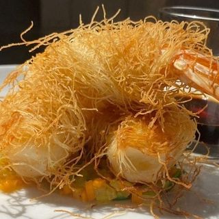 GAMBERI IN PASTA KATAIFI