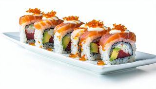 Uramaki tonno cotto - 4 pezzi