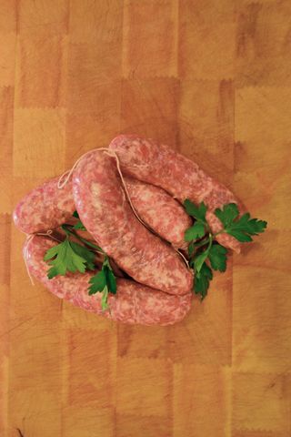 Salsicce di suino macinate di produzione propria 4 pezzi
