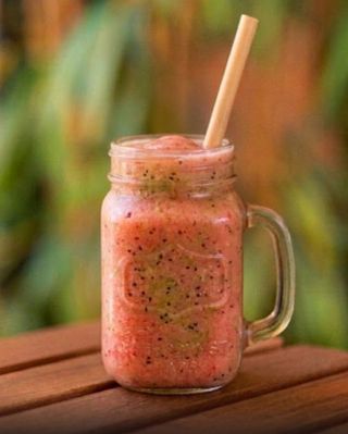 Batido de Morangos e Kiwi
