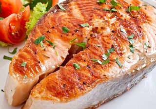 Salmão grelhado