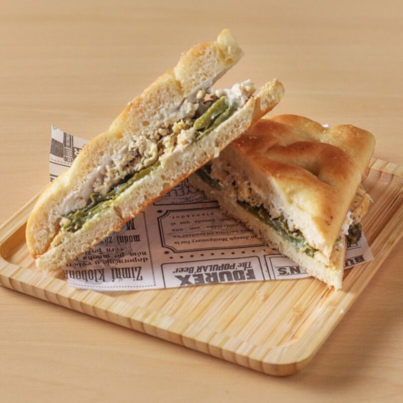 Focaccia De Pollastre Rostit