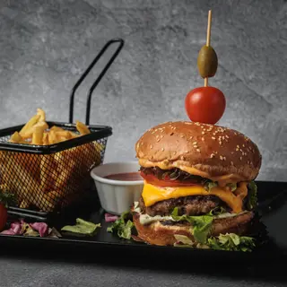 Selfi gurman burger