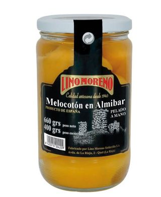 Melocoton en almibar