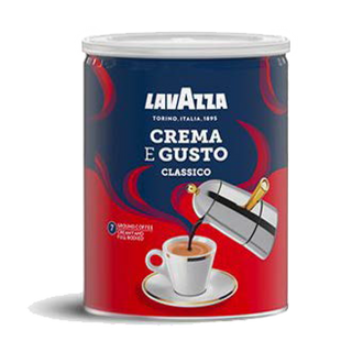 დაფქული ქილა კრემა&გუსტო250გ/Ground Crema&Gusto 250g
