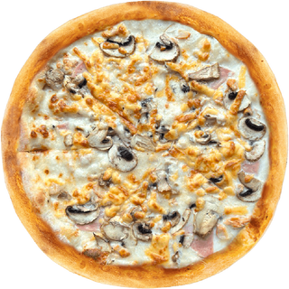 Піца М'ясна з грибами