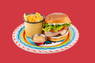 Mortadella e straccetti di burrata