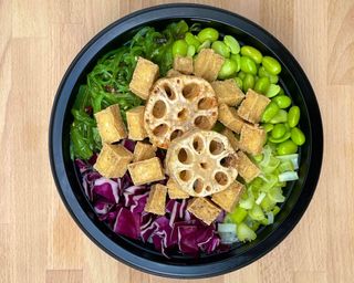 Poke bowl vegan land