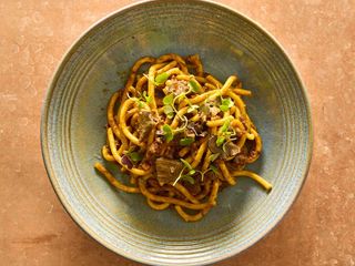 Pici al ragú de ciervo