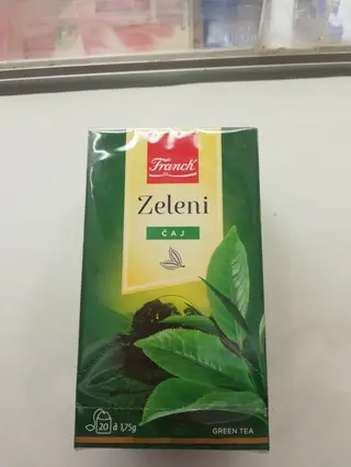 Čaj Franck zeleni 20 vrećica