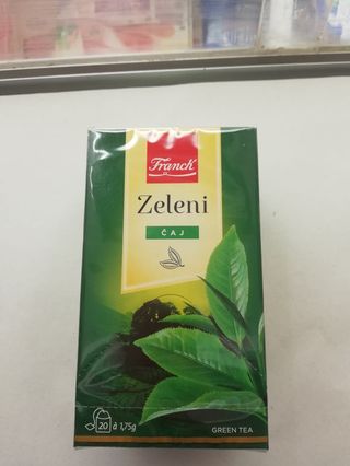 Čaj Franck zeleni 20 vrećica