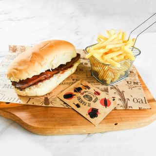 Hot Dog con patate fritte