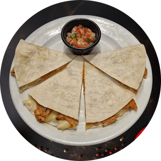 Big quesadilla de pollo chipotle