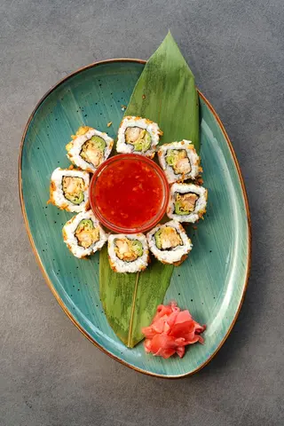 Chicken karaage roll