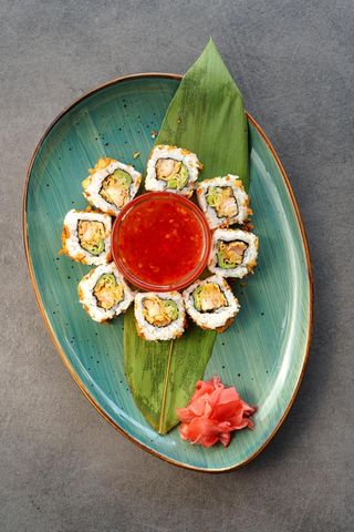 Chicken karaage roll