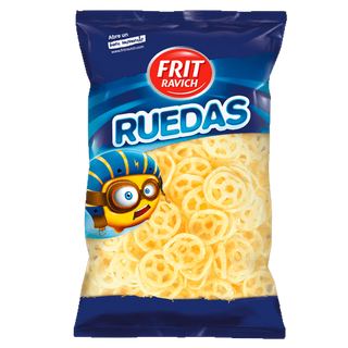 Snack De Ruedas De Patata Frit Ravich. Tamaño Familiar
