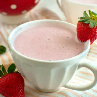 თეთრი შოკოლადი მარწყვით | White Chocolate With Strawberry 