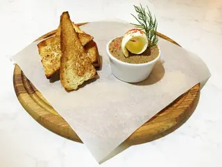 Паштет печінковий з грінками  100/30