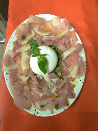 Burrata Con Jamón (250 G.)
