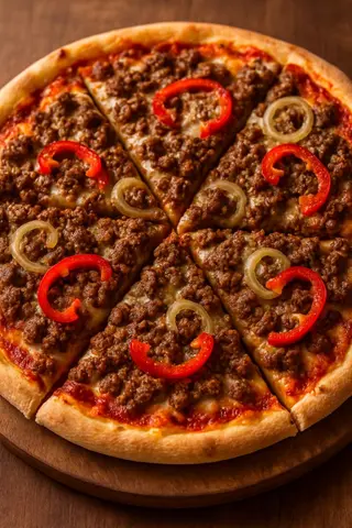 Pizza Bolognaise