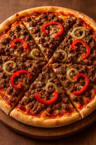 Pizza Bolognaise