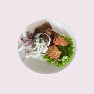 Сазан жареный по-домашнему