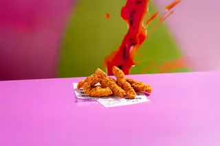 5 Tiras de pollo crujiente
