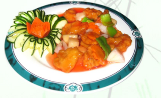 75. Gambas Agridulce