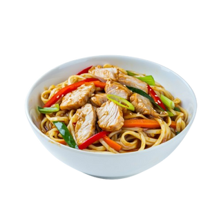 Yaki Udon Con Pollo