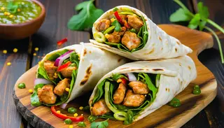 Chicken Chutney Roll