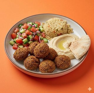 Piatto falafel