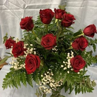 Ramo De 12 Rosas Rojas