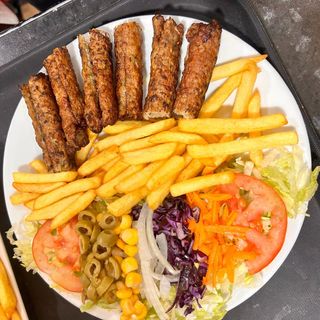 Menú Plato Seekh Kebab (3 Uds.)