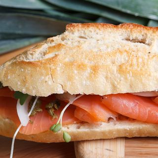 Bocadillo Salmón Ahumado 