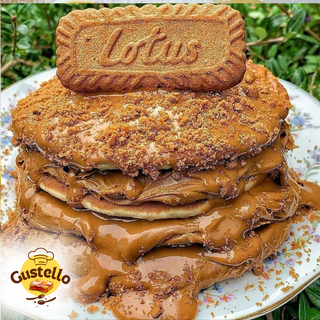 Pancakes au Lotus Biscoff