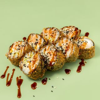 Tempura Smoked Salmon Roll