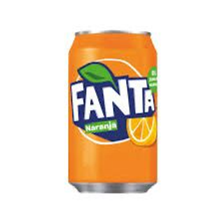 Fanta Naranja lata 330ml.