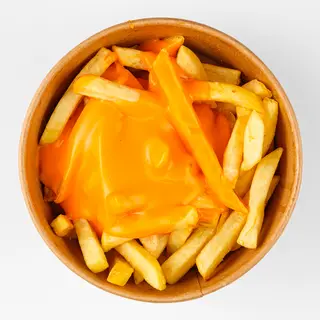 Pomes frites sa sirom