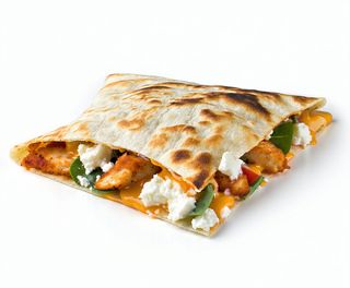 Sbriciolata, mozzarella, straccetti di pollo