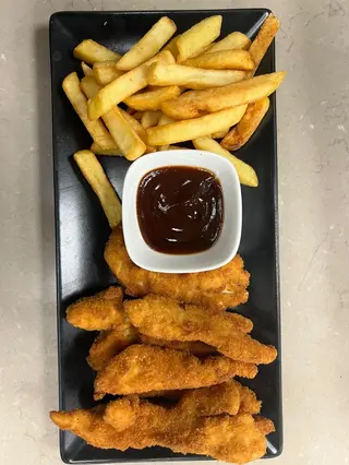Tiras de pollo