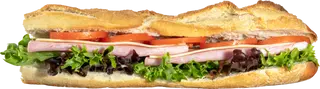 Bocadillo de jamón dulce