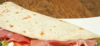 Piadina prosciutto di Parma 16 mesi