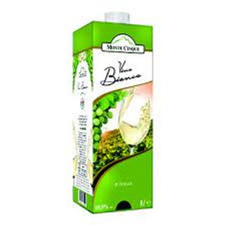 Vino bianco 10.5% vol in brick da 25cl